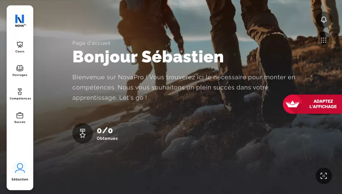 Option pour l'accessibilité
